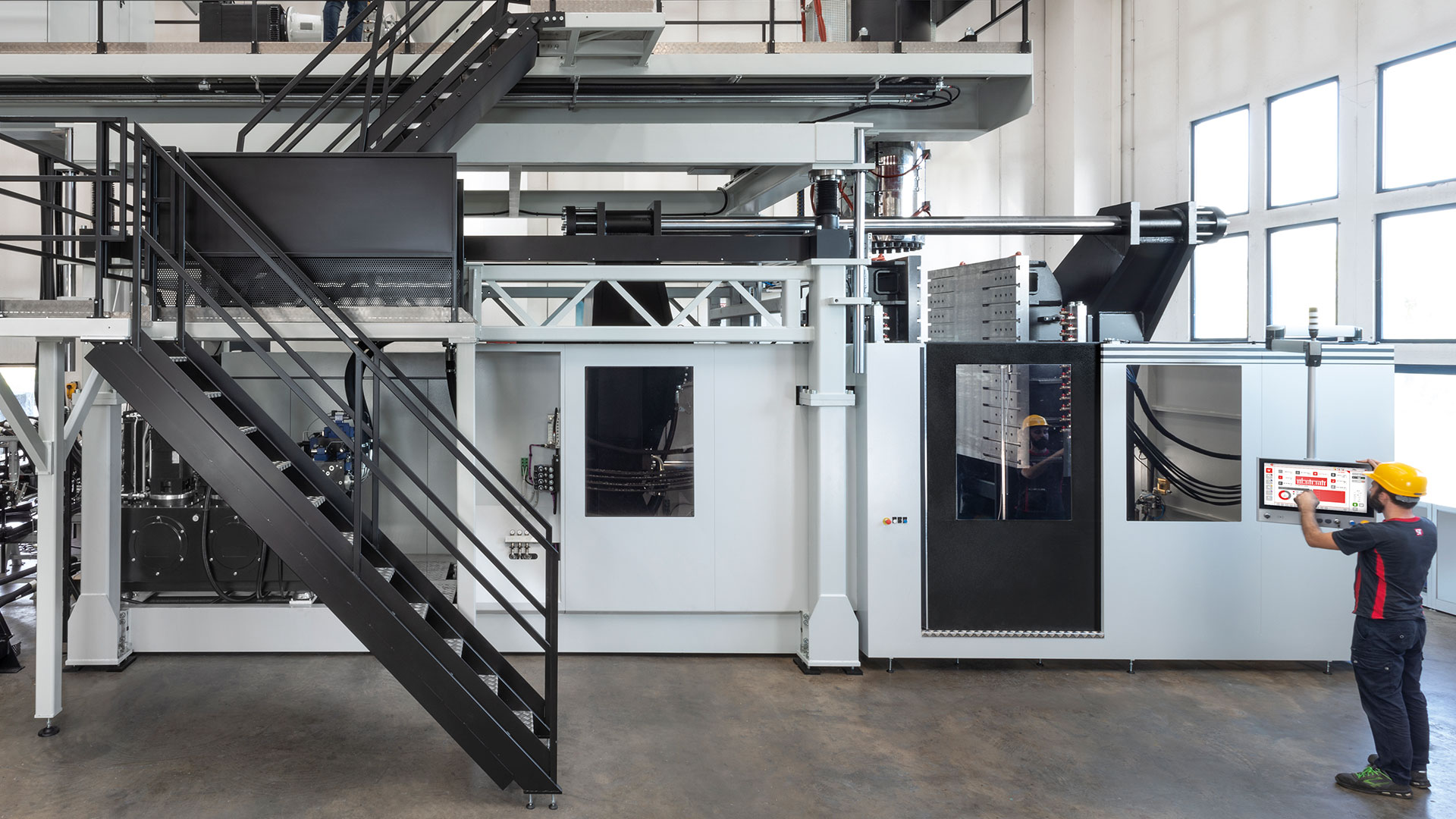 Accumulator-Head Extrusion Blow-Molding Machines - ISIT Series