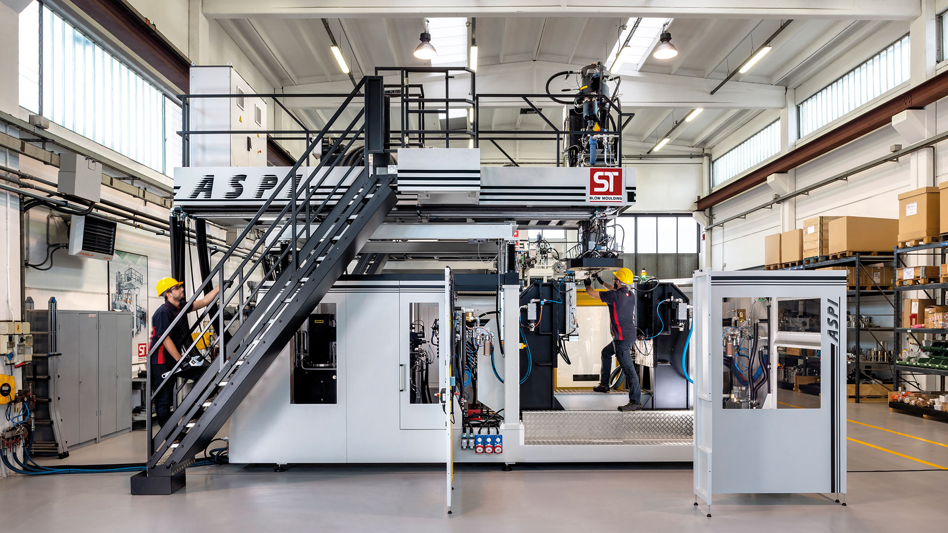 Parison Suction Blow-Molding Machines - ASPI Series
