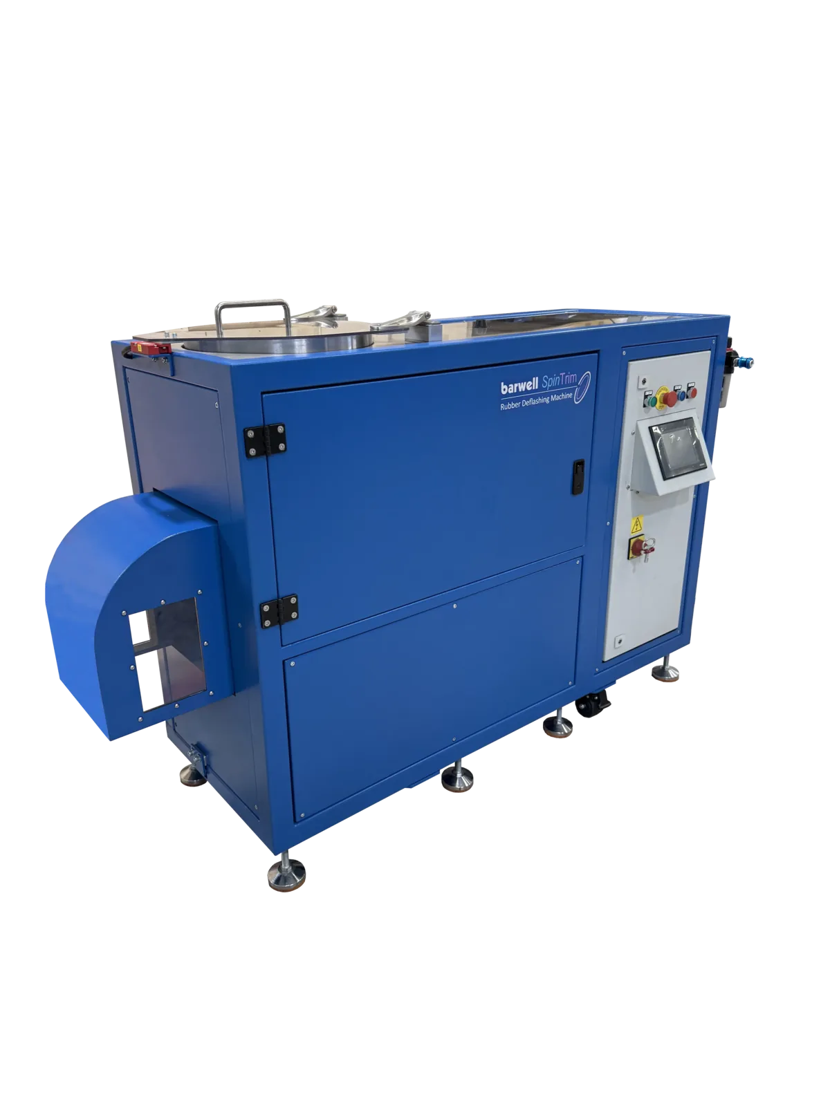 Spin Trim Rotary Rubber Deflashing Machine