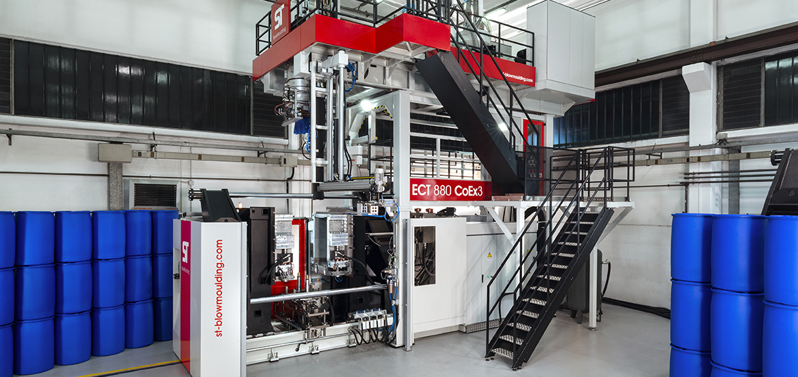 Continuous Extrusion Blow-Molding Machines - EC Series