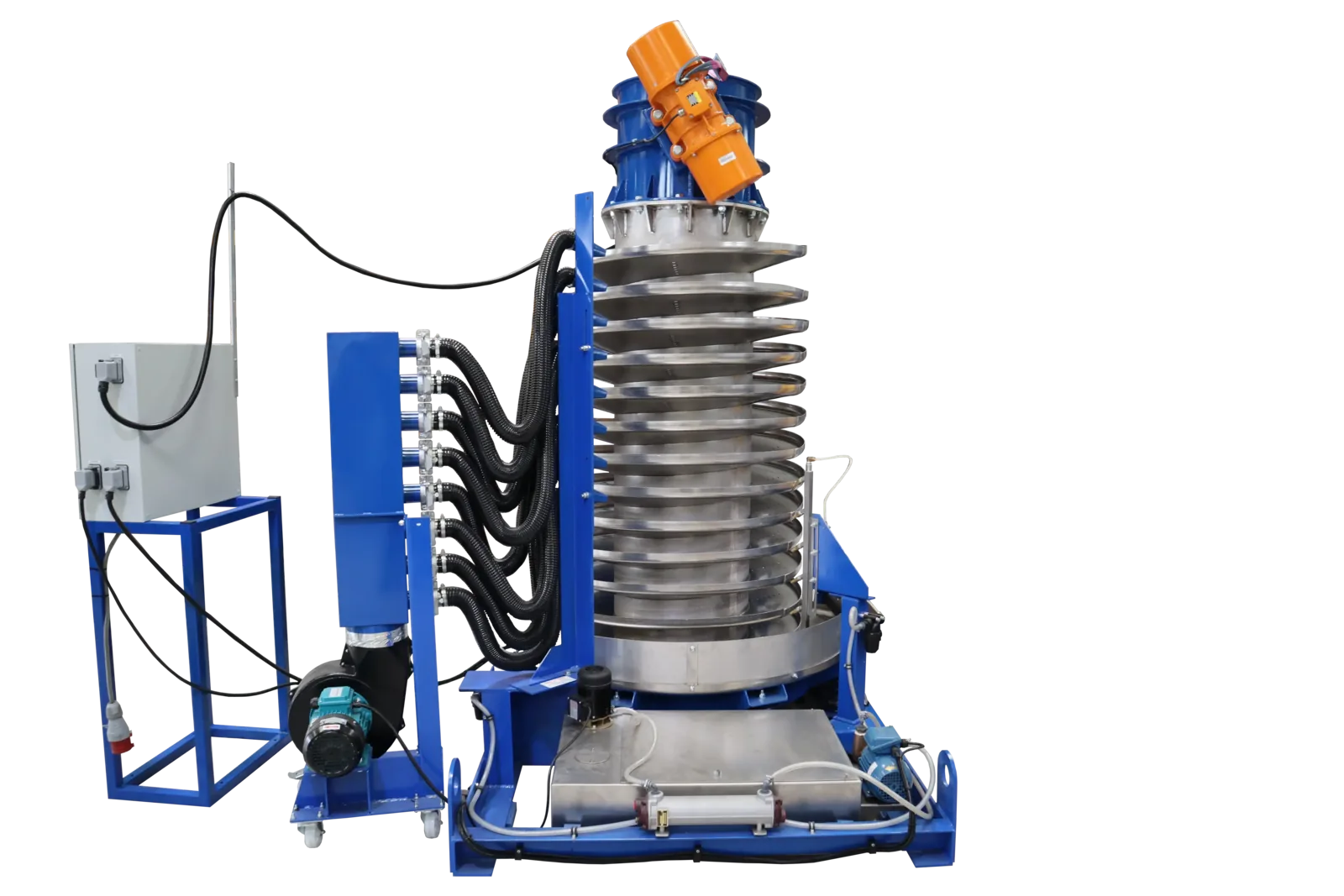 VibraCool Spiral Rubber Cooling Conveyors