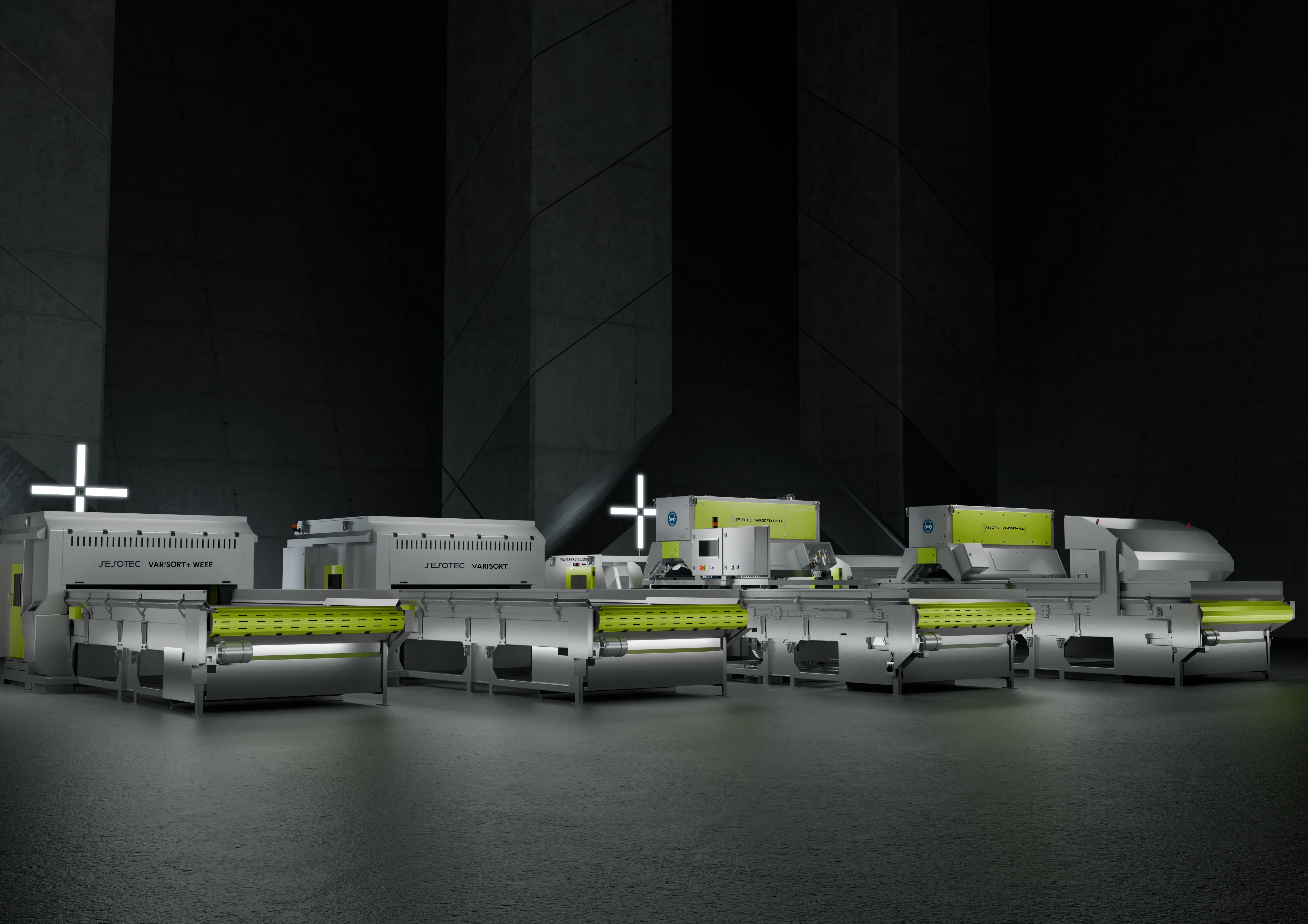 Varisort+ (Renk, Polimer, Metal ) Sorter/Ayırıcı