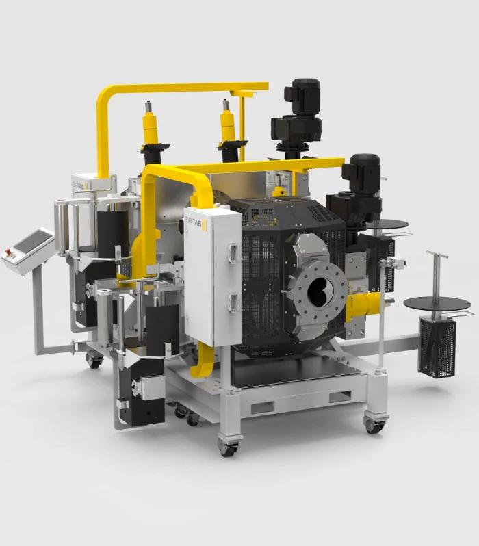 ABMF-TH Çift Kafalı Otomatik Bantlı Eriyik Filtresi